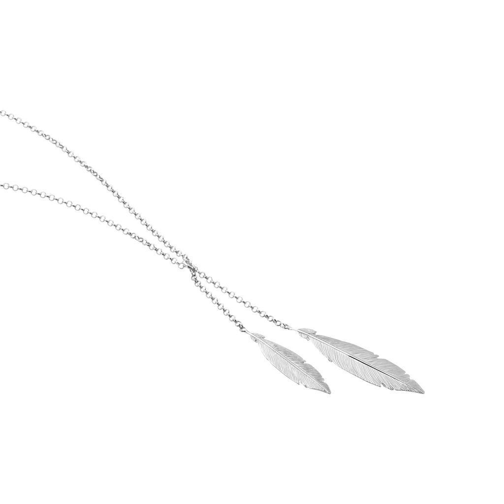 Collier Euriell Argent Blanc