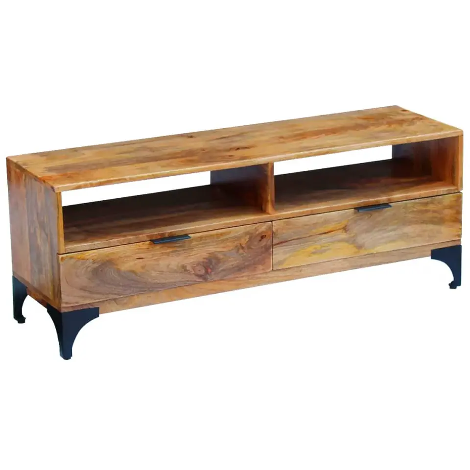 vidaXL - Tv-meubel - Bruin - Hout