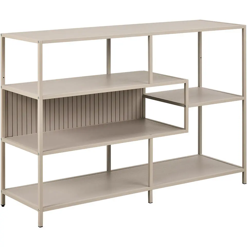 Hioshop Sea wandkast 4 planken grijs