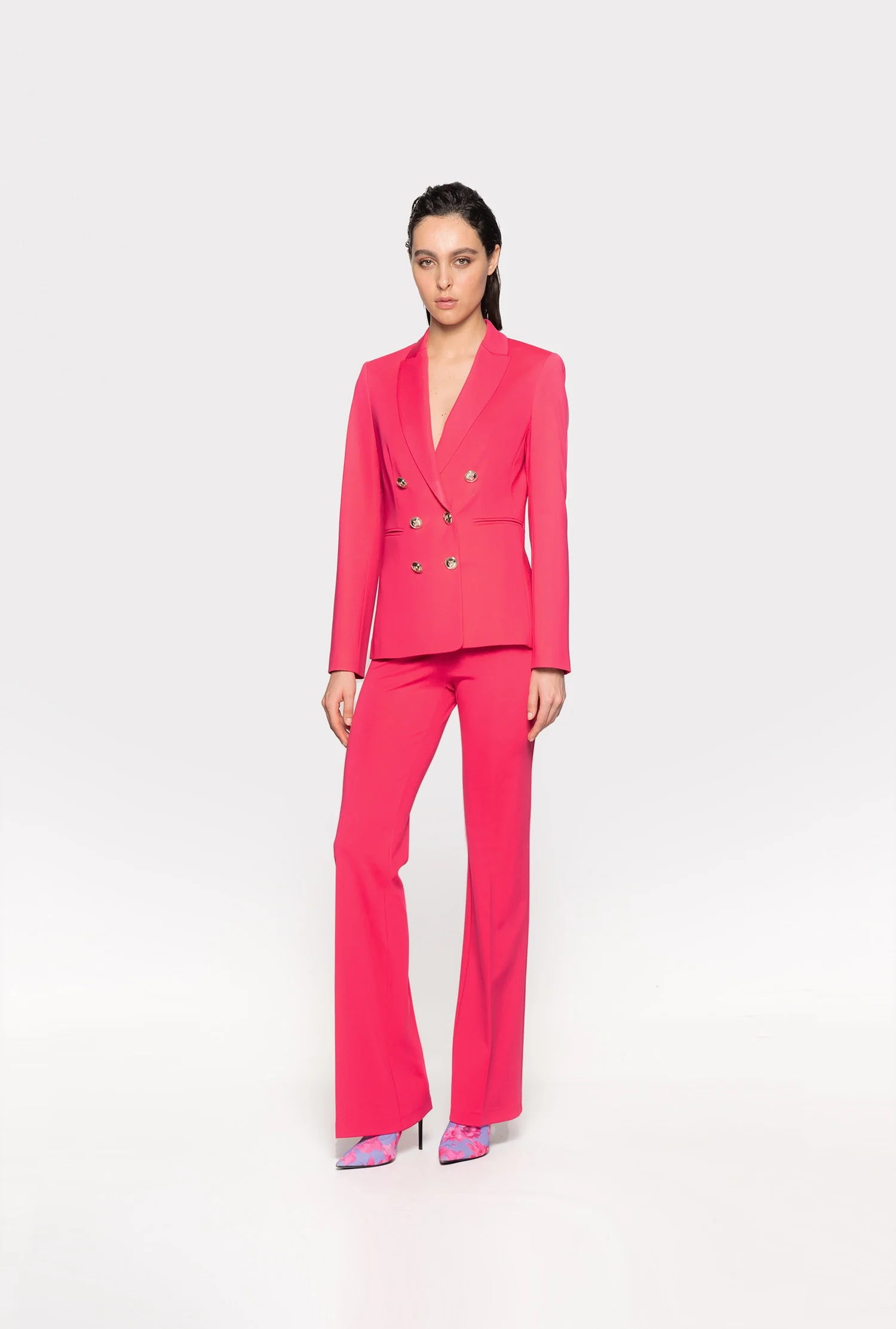 Pantalon flare | Violet