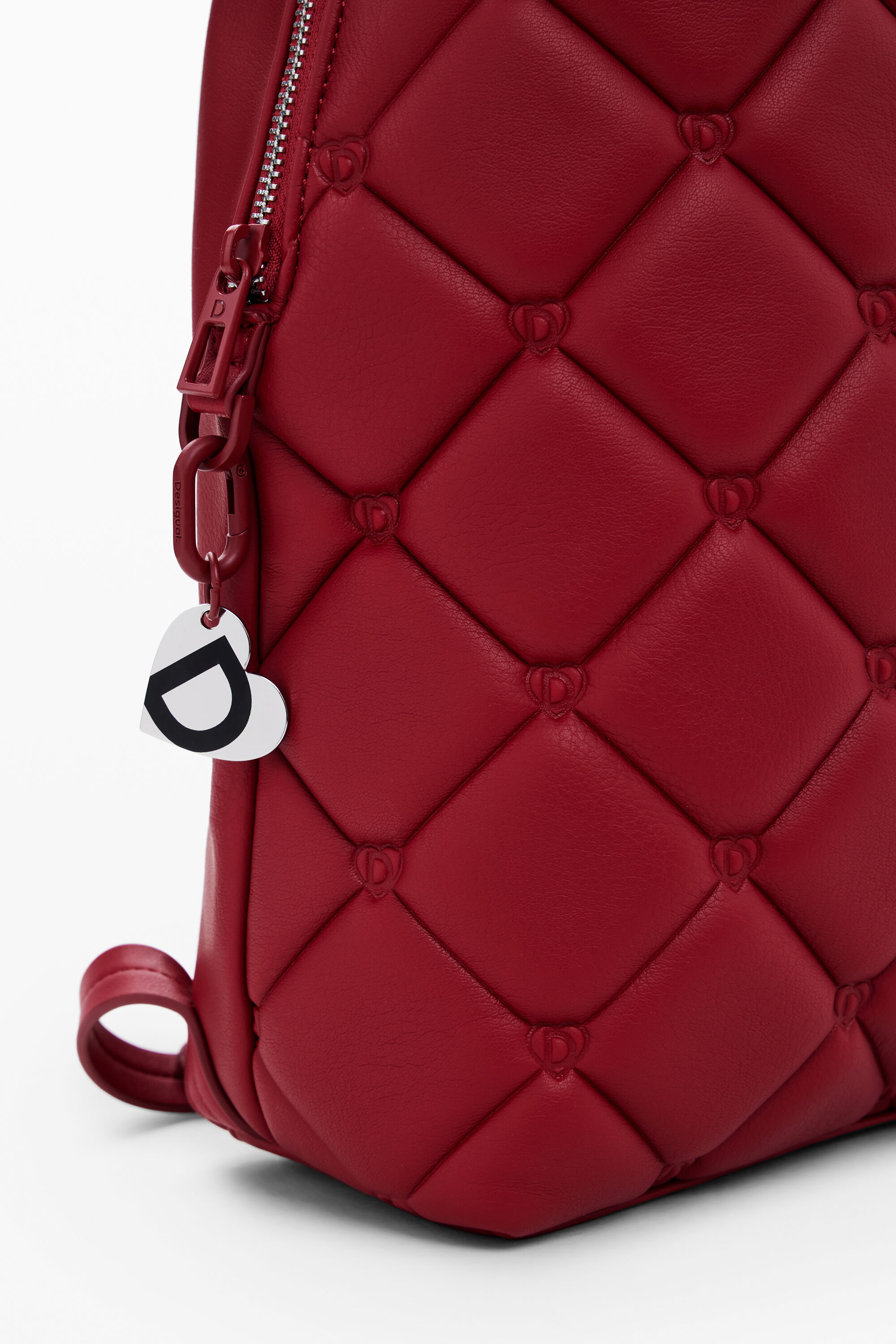 Mochila acolchoada com logotipo