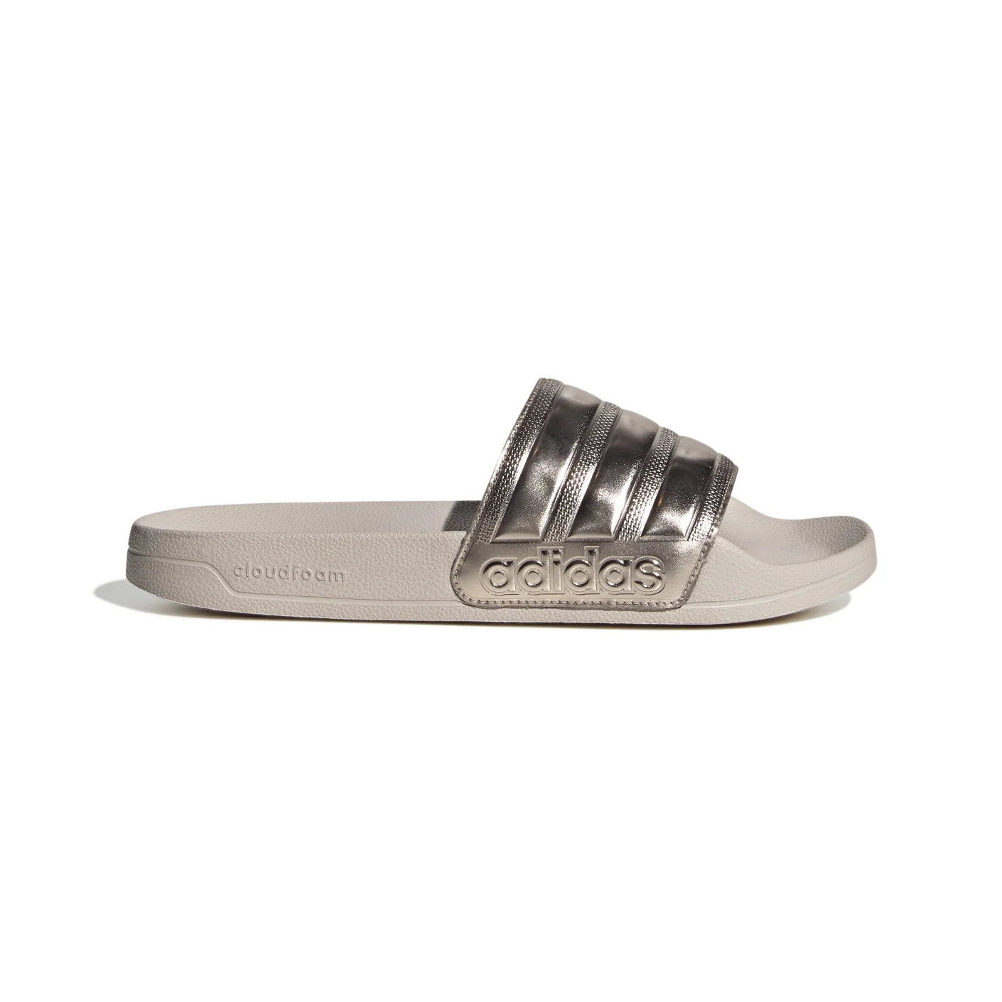 Adidas Adilette Shower Slippers Beige Zilver