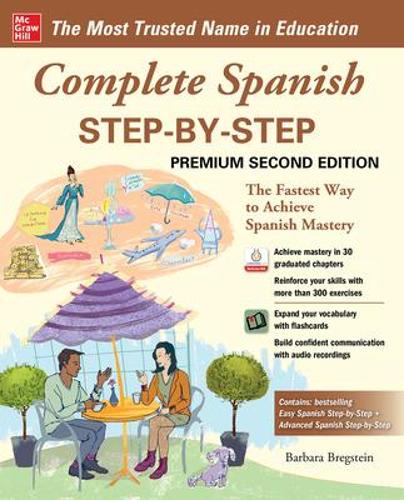 Complete Spanish Step-by-Step, Premium Second Edition (Paperback)