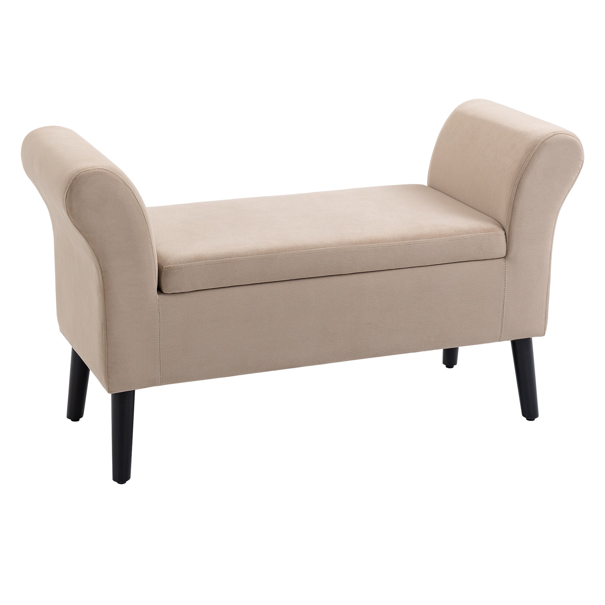 HOMCOM Sitzbank mit Stauraum 111,5B x 41T x 65H cm