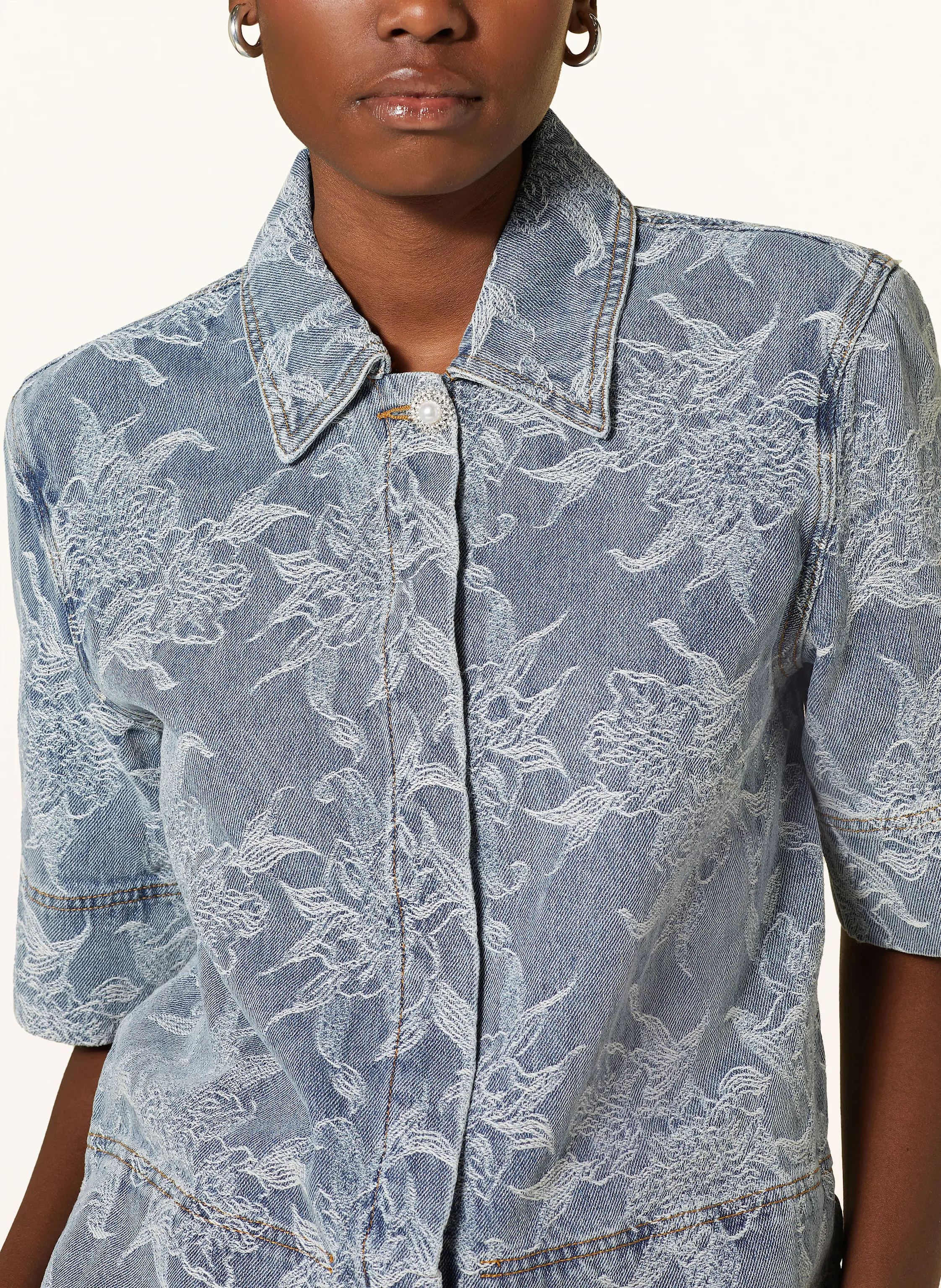 Y.A.S. Jeansbluse