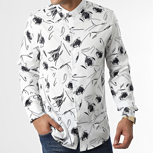 Chemise Manches Longues Adam Blanc