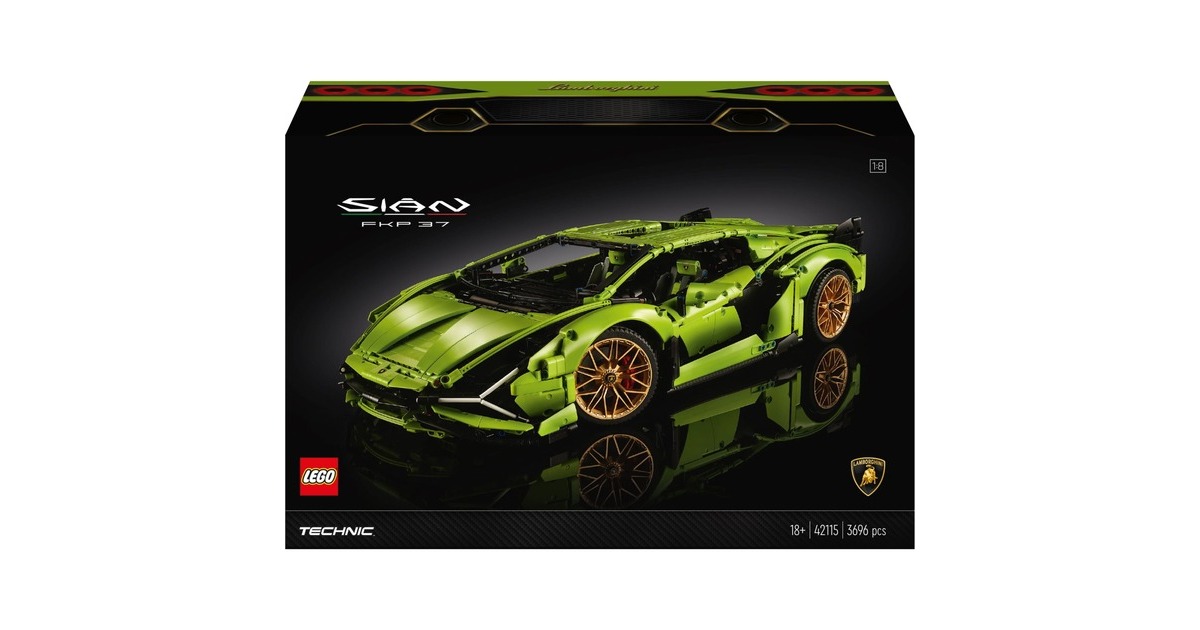 LEGOTechnic - Lamborghini Sián FKP 37 Constructiespeelgoed  (42115)