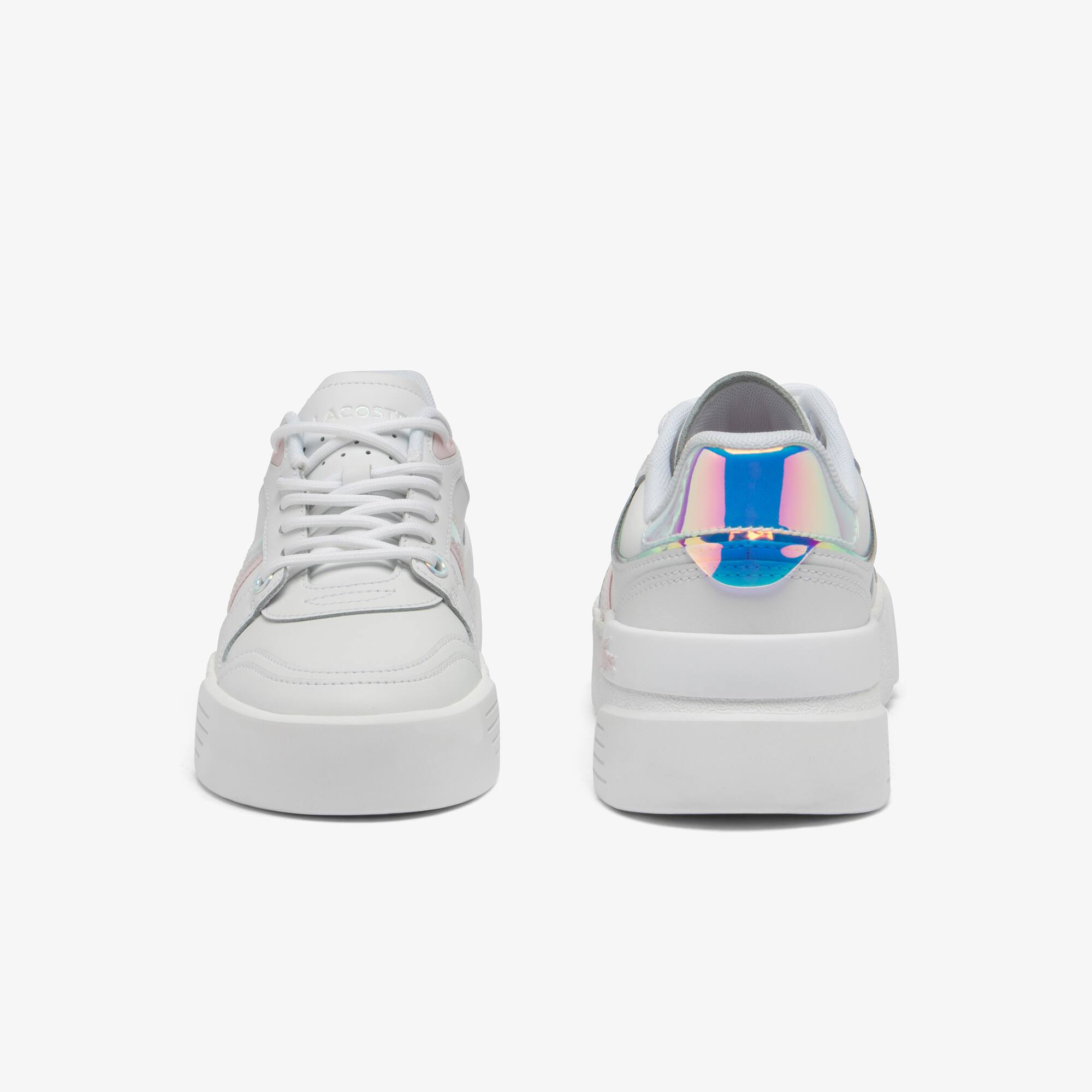 Damen-Sneakers L002 EVO aus Leder Sneakers - Weiss - Lacoste - Damen