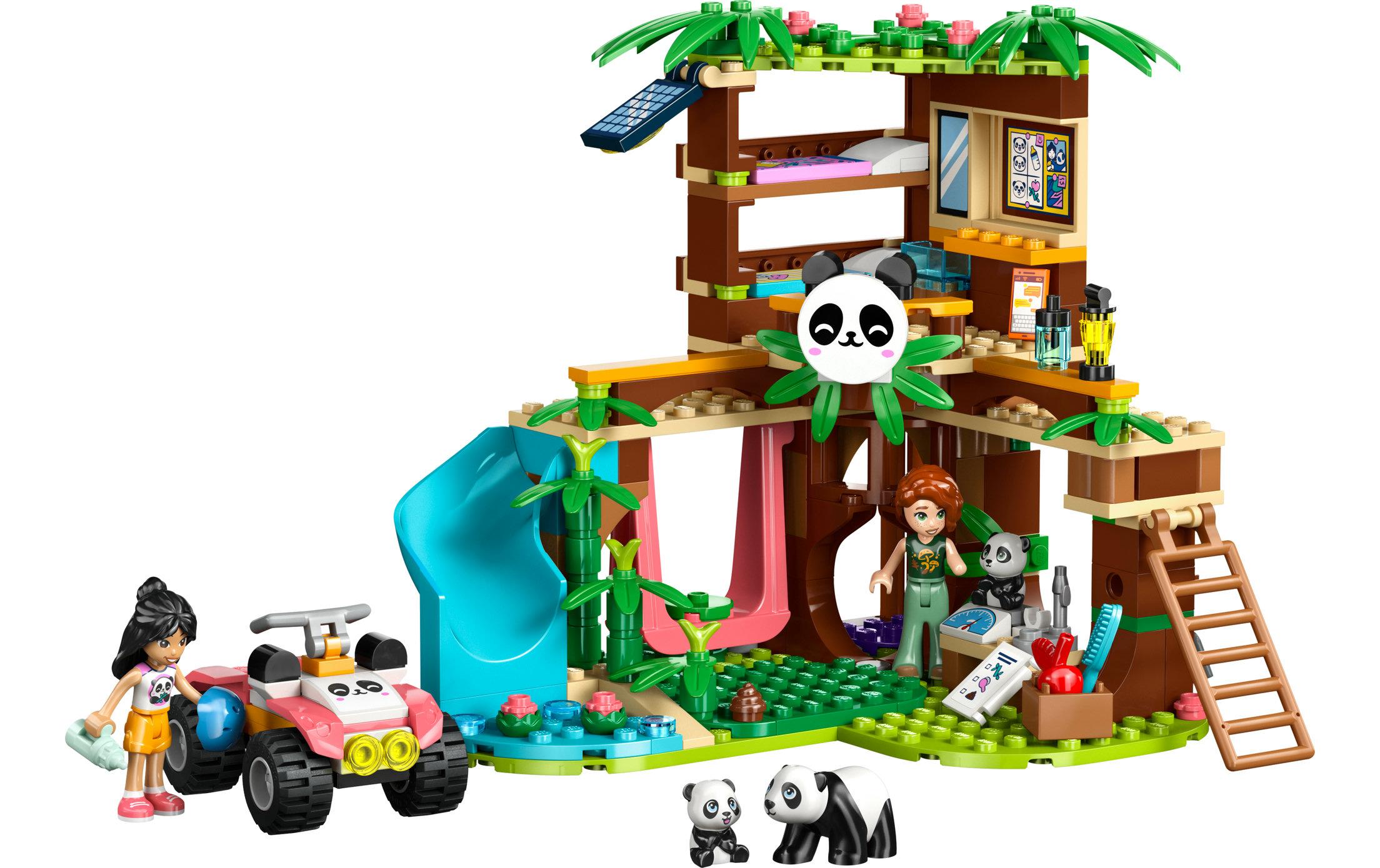 Friends Panda-Pflegestation 42648Bauset mit Spielzeugpanda