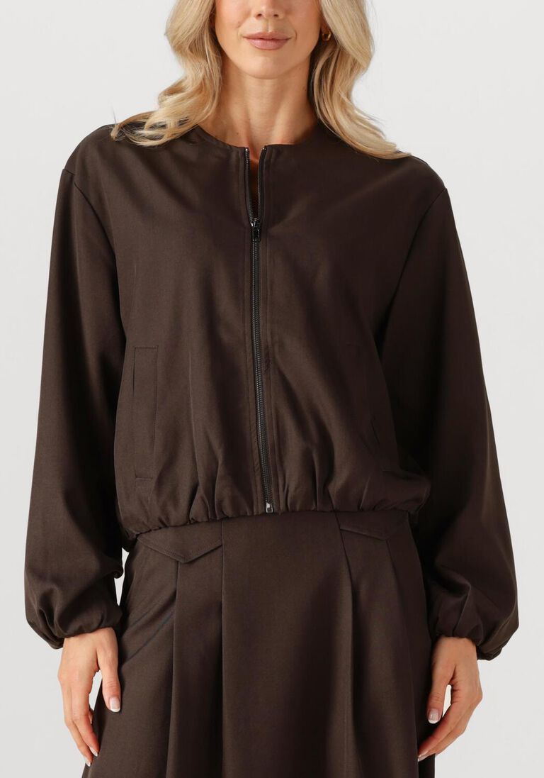 bruine co'couture jack luna balloon zip jacket