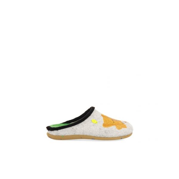 Hot Potatoes Pantufas Menino de Casa Abertas Cinzento Tipo Babucha 34 - MP_0552778_67805Gris