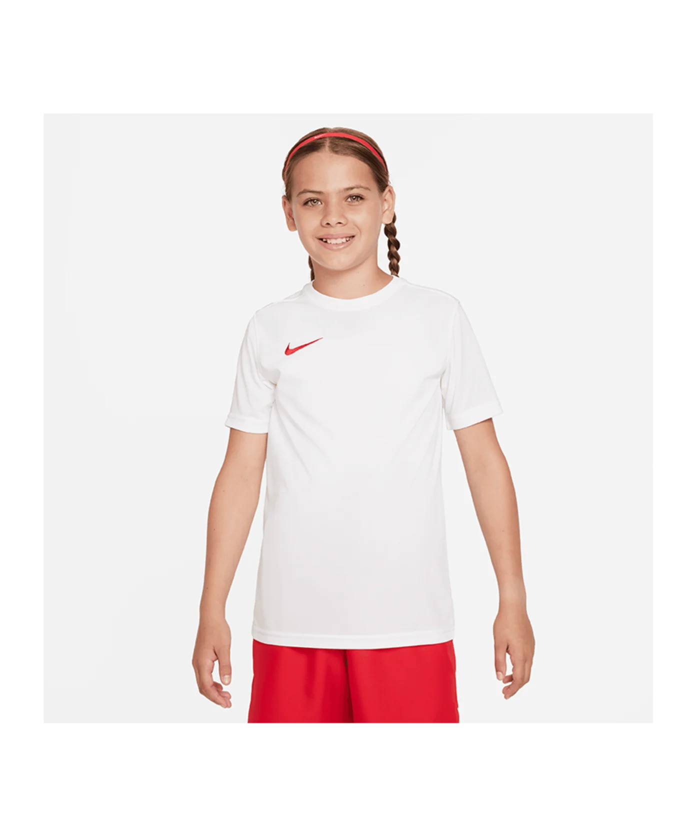 Nike Park VII Trikot Kids Weiss Rot F103