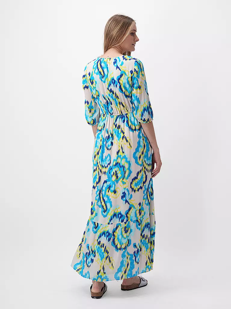 COMMA Midikleid blau