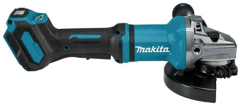 Makita GA037GZ04 40V Max Haakse slijper 180 mm zonder accu's en lader met veiligheidsschakelaar