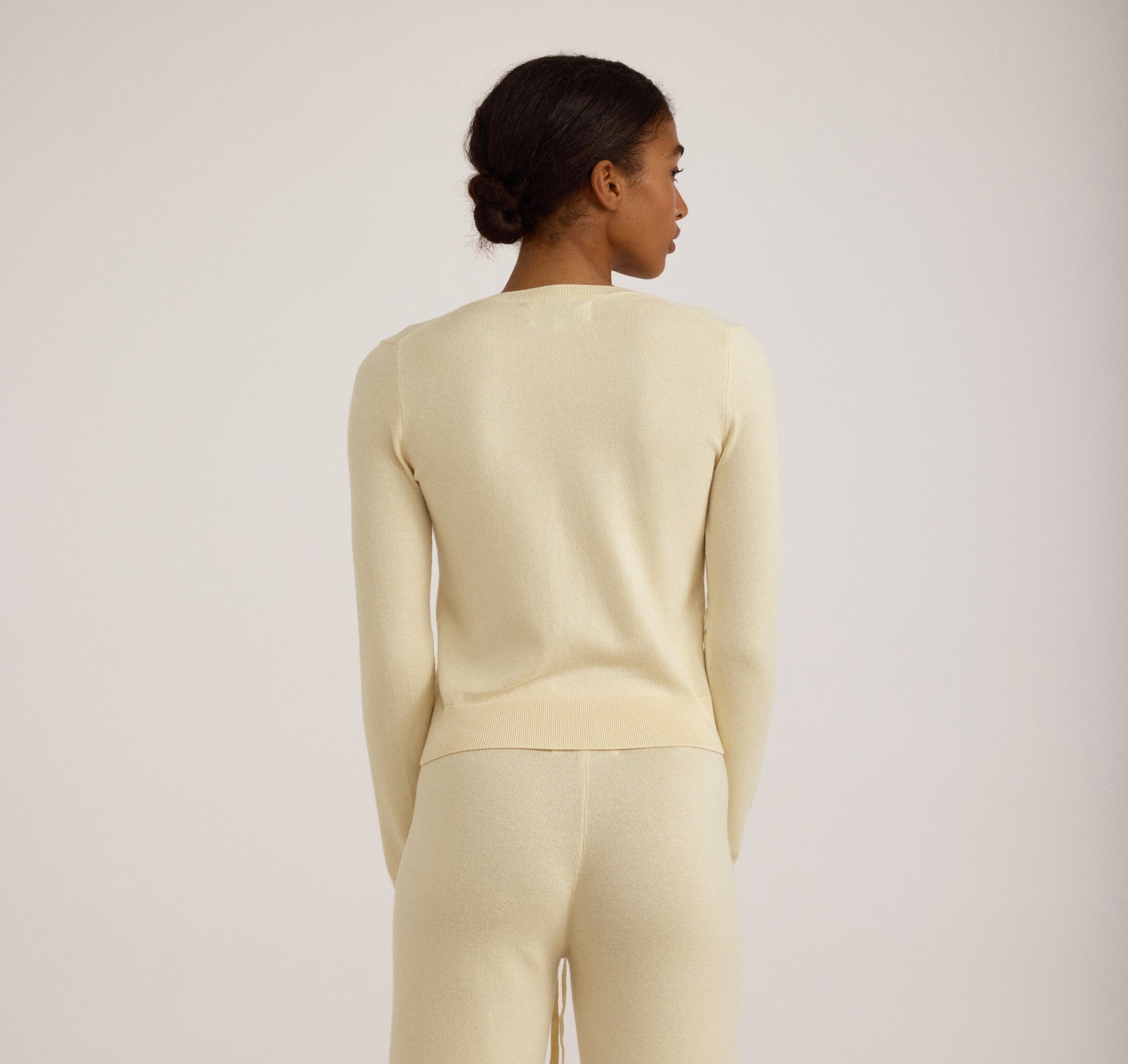 COTTON<br>Soft Knit Slim Cardigan