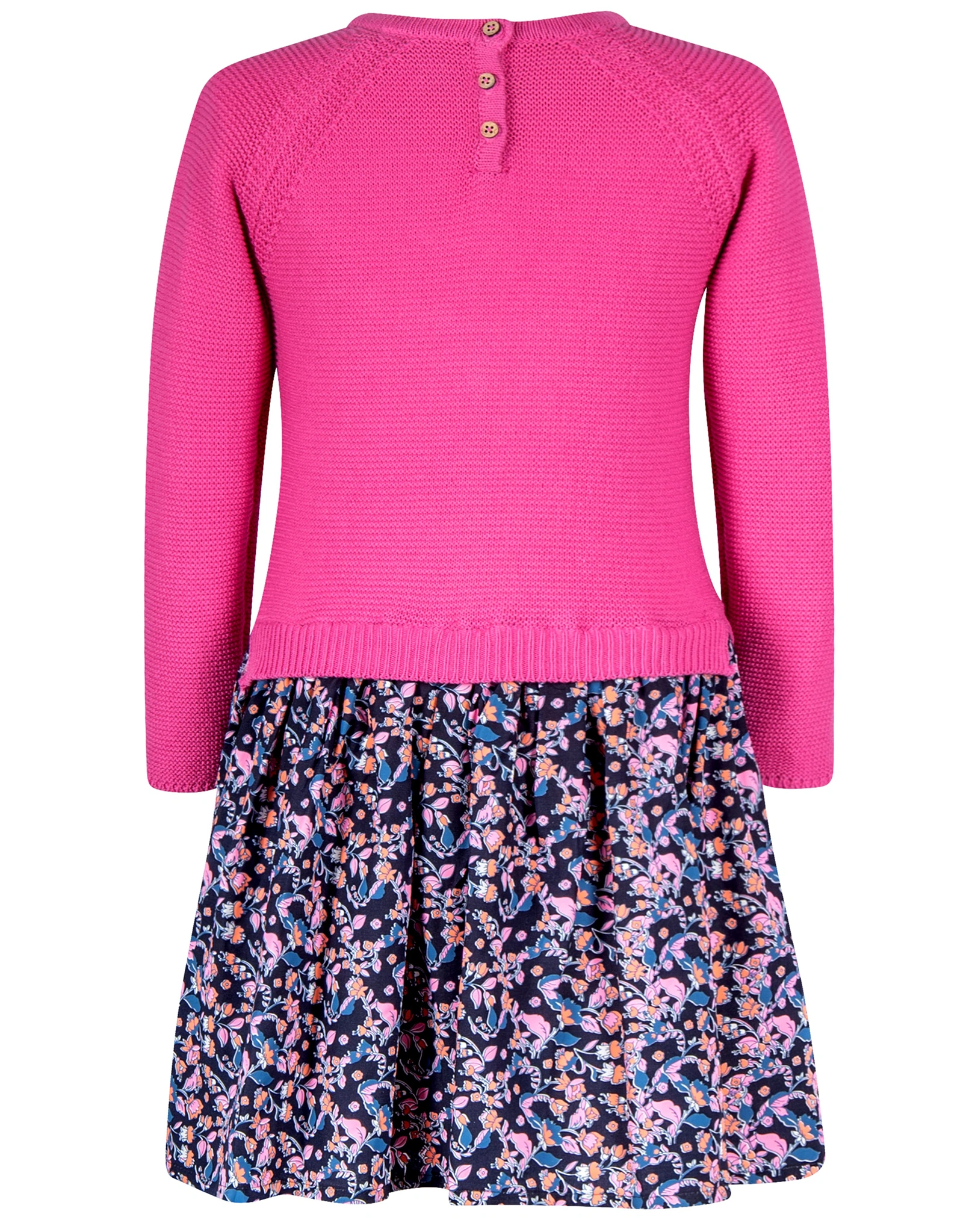 Langarmkleid BLÜMCHEN in light pink