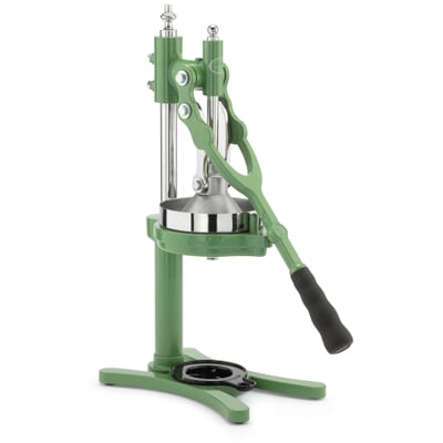 Hebel-Zitruspresse Hadarit mit Edelstahlpresskegel, Grün