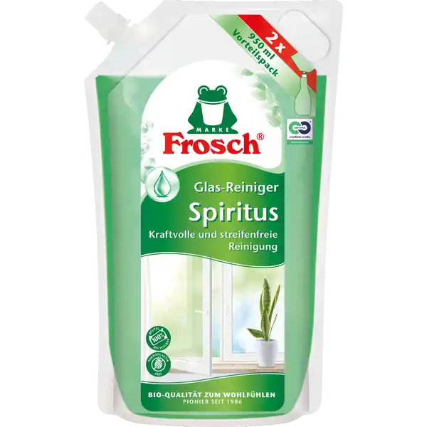 Spiritus Glas-Reiniger Nachfüllbeutel