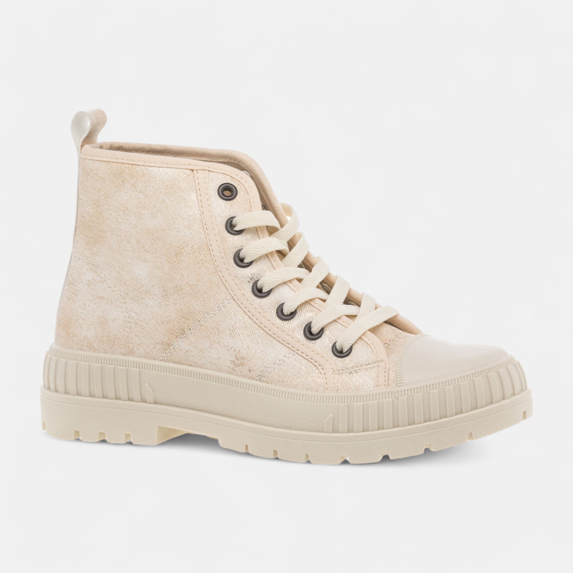 Baskets basses Femme beige