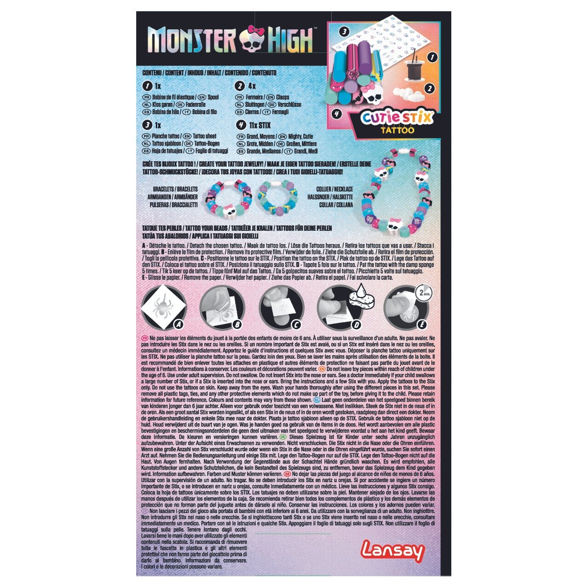 Cutie Stix recharge Monster High