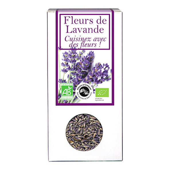 Fleurs de lavande comestible bio pour infusion et cuisine