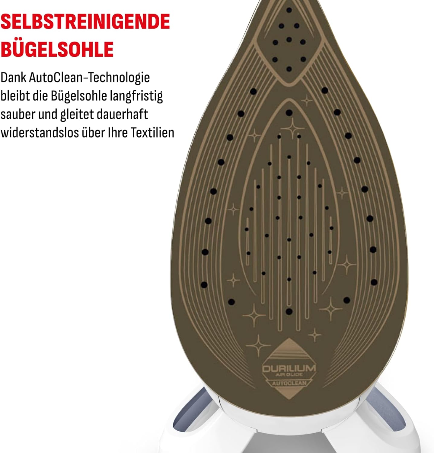 Tefal Pro Express Protect Dampfbügelstation, 7,6 Bar Dampfdruck, variable Dampfmenge: 140 g/Min., Dampfstoß: 550 g/Min., Anti-Kalk-Kollektor, vertikale Dampffunktion, blaugrau/weiß, GV9225