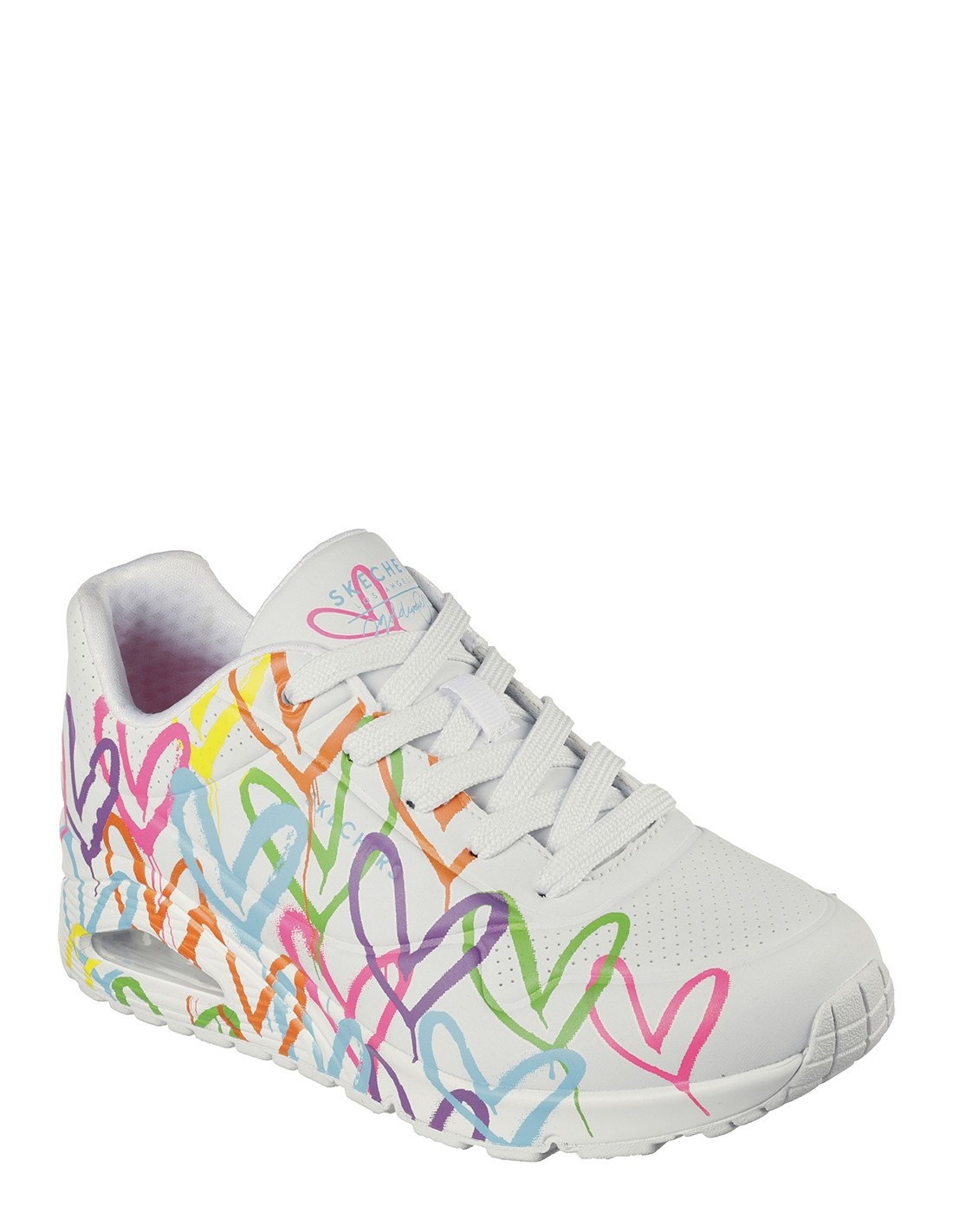skechers Basket de ville femme uno - highlight love blanche