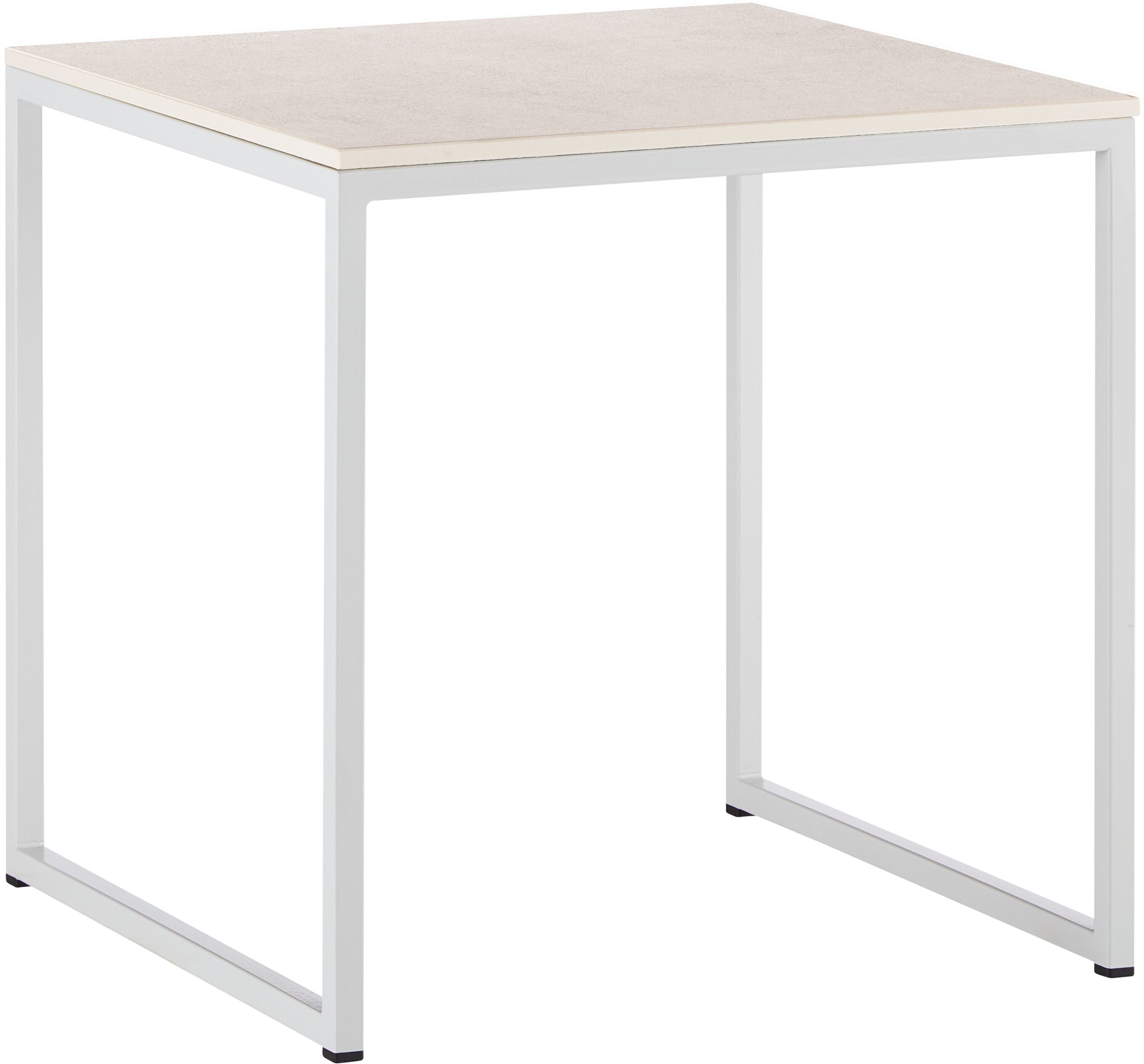 AVEA Beistelltisch - Lunar / grau / B: 40.0 cm x T: 40.0 cm x H: 40.8 cm