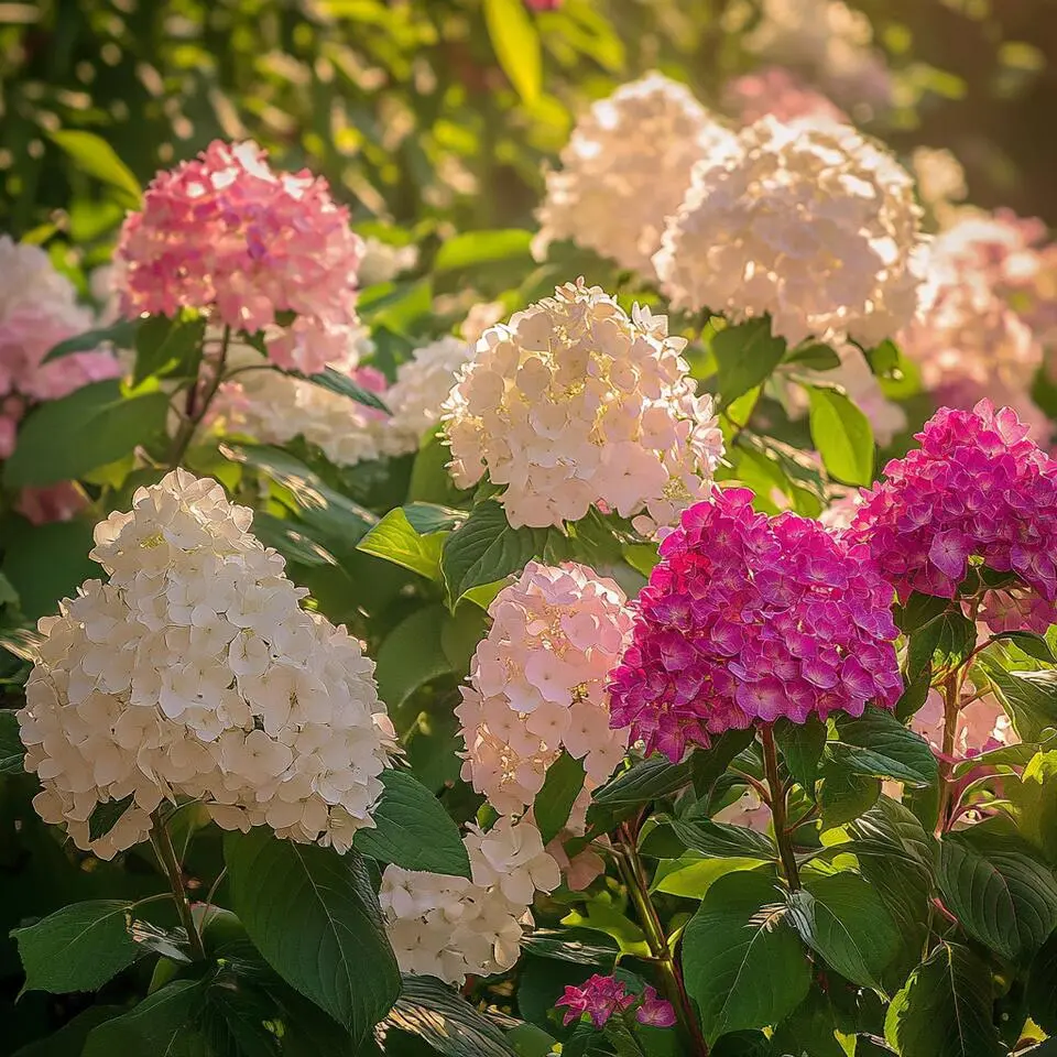 Hortensia - Set van 24 - Hortensia paniculata - Hoogte 25-35cm - ⌀9cm