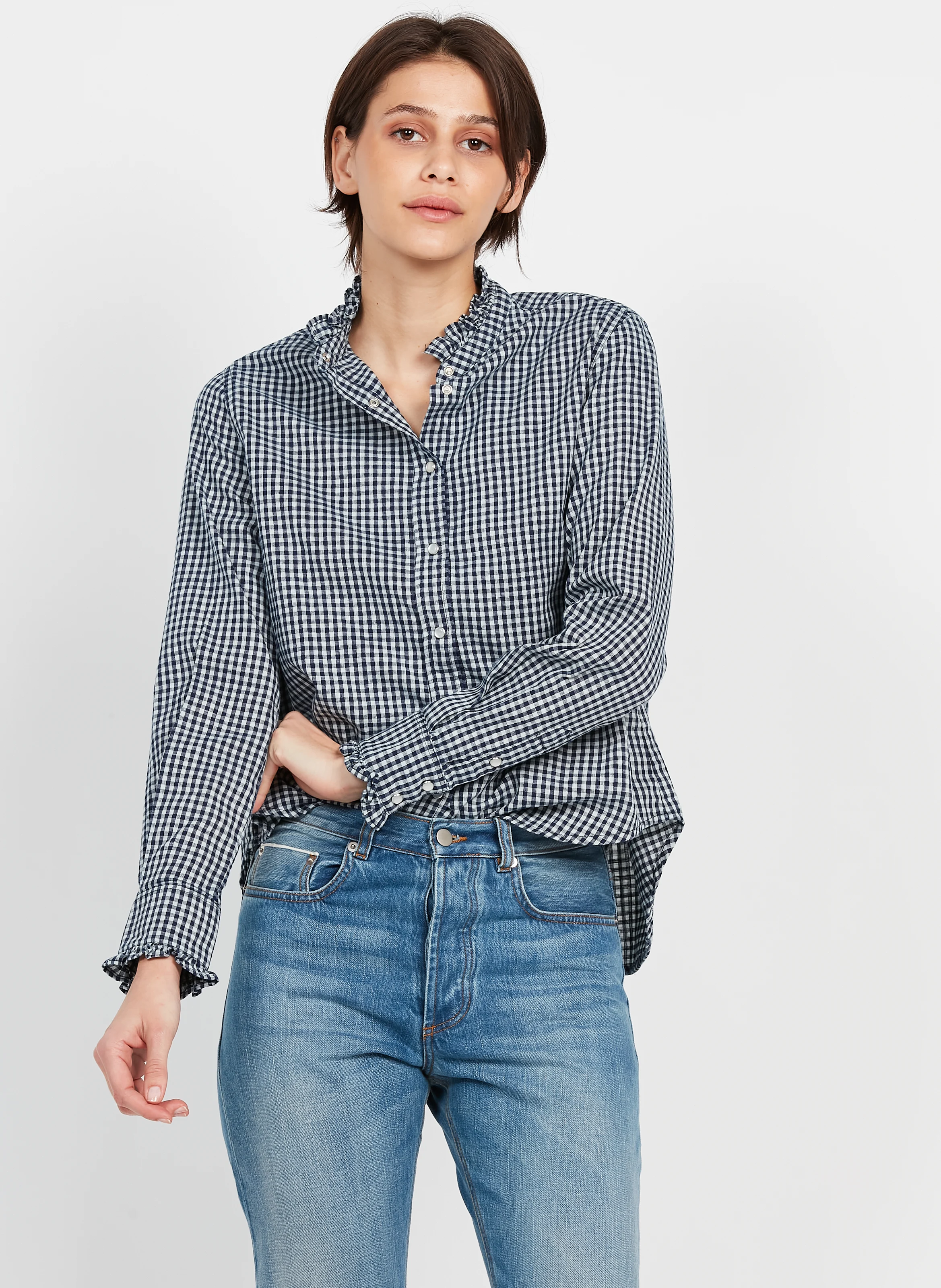 GABY VICHY - Chemise en coton | Multicolore