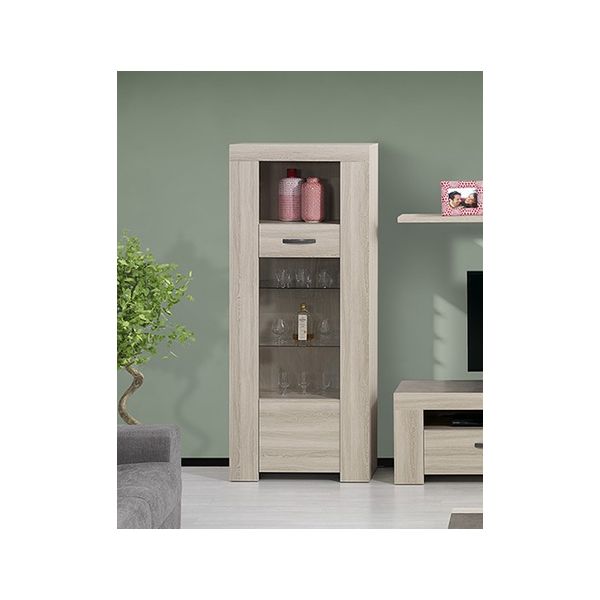 Elemento Cristaleira Estoril Oak - 8222