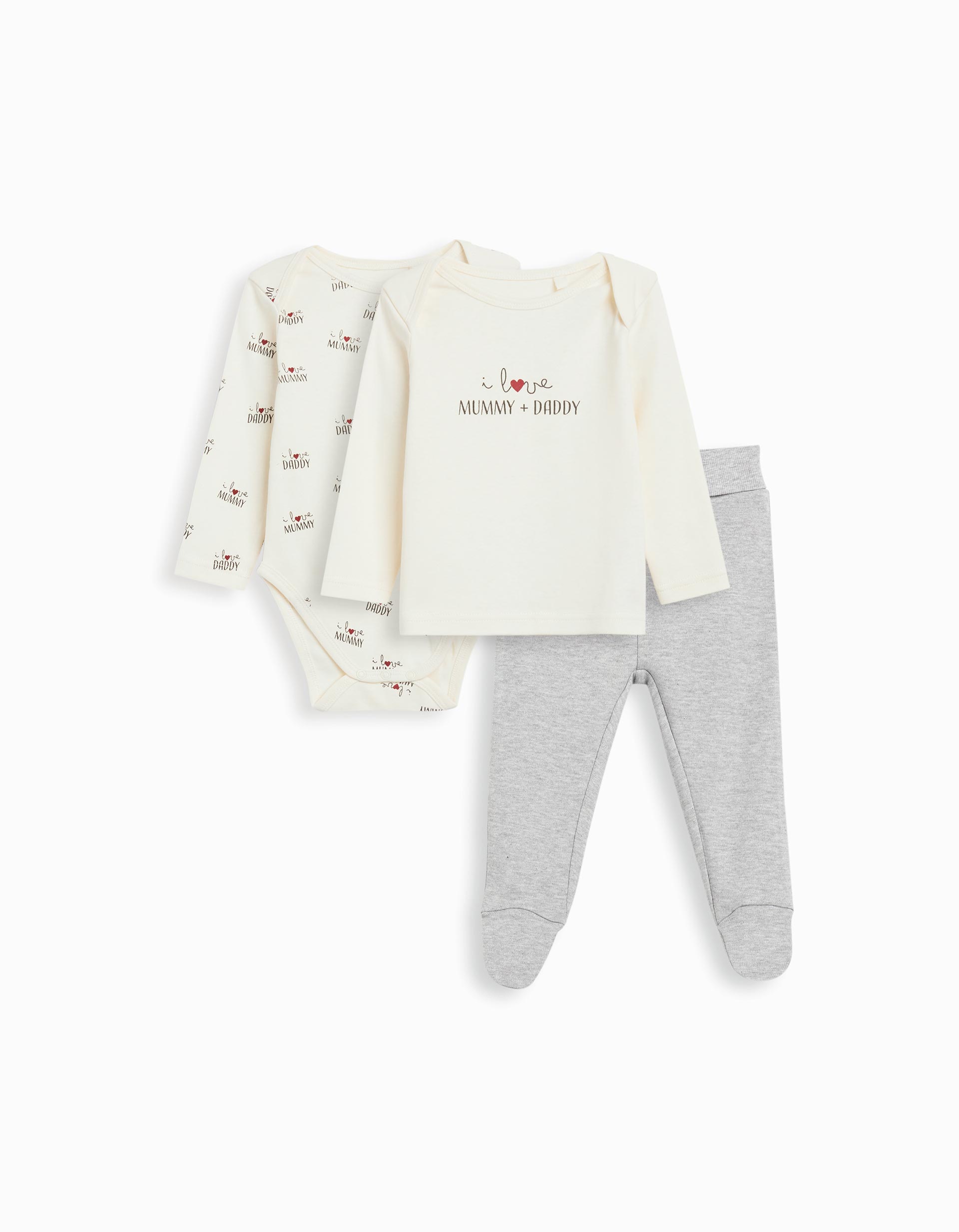 Conjunto 3 Peças, Menino, Multicor