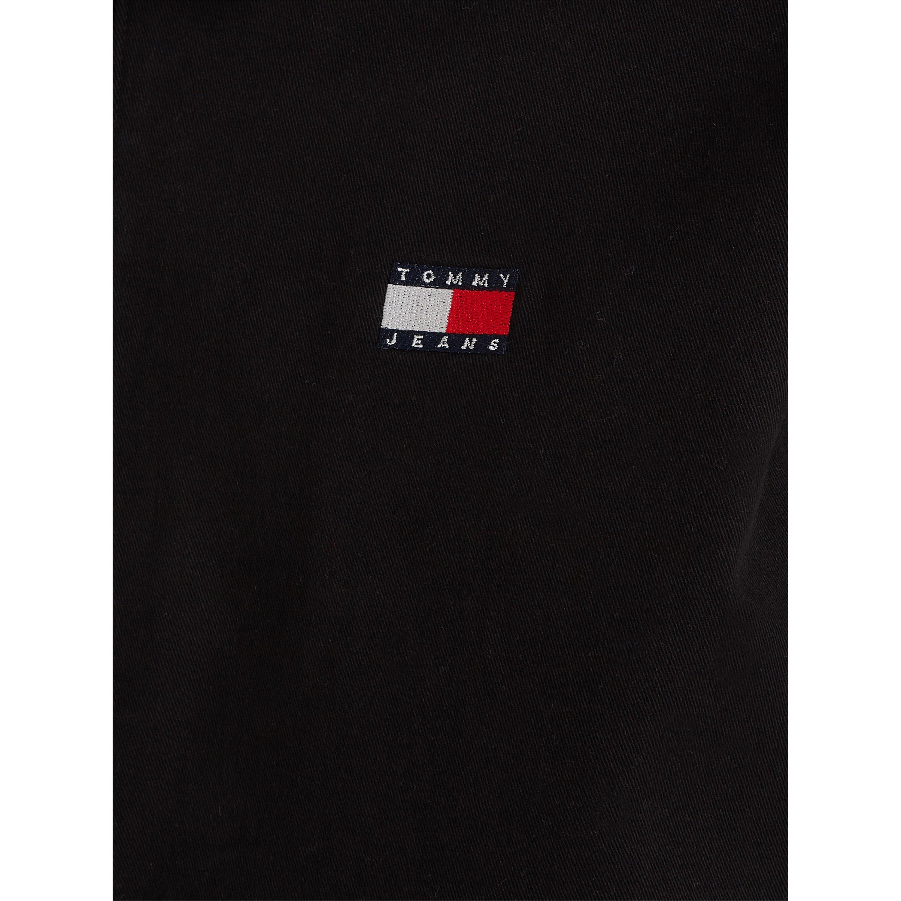 Tommy Jeans Zip-Thru Logo Embroidery Trucker Jacket