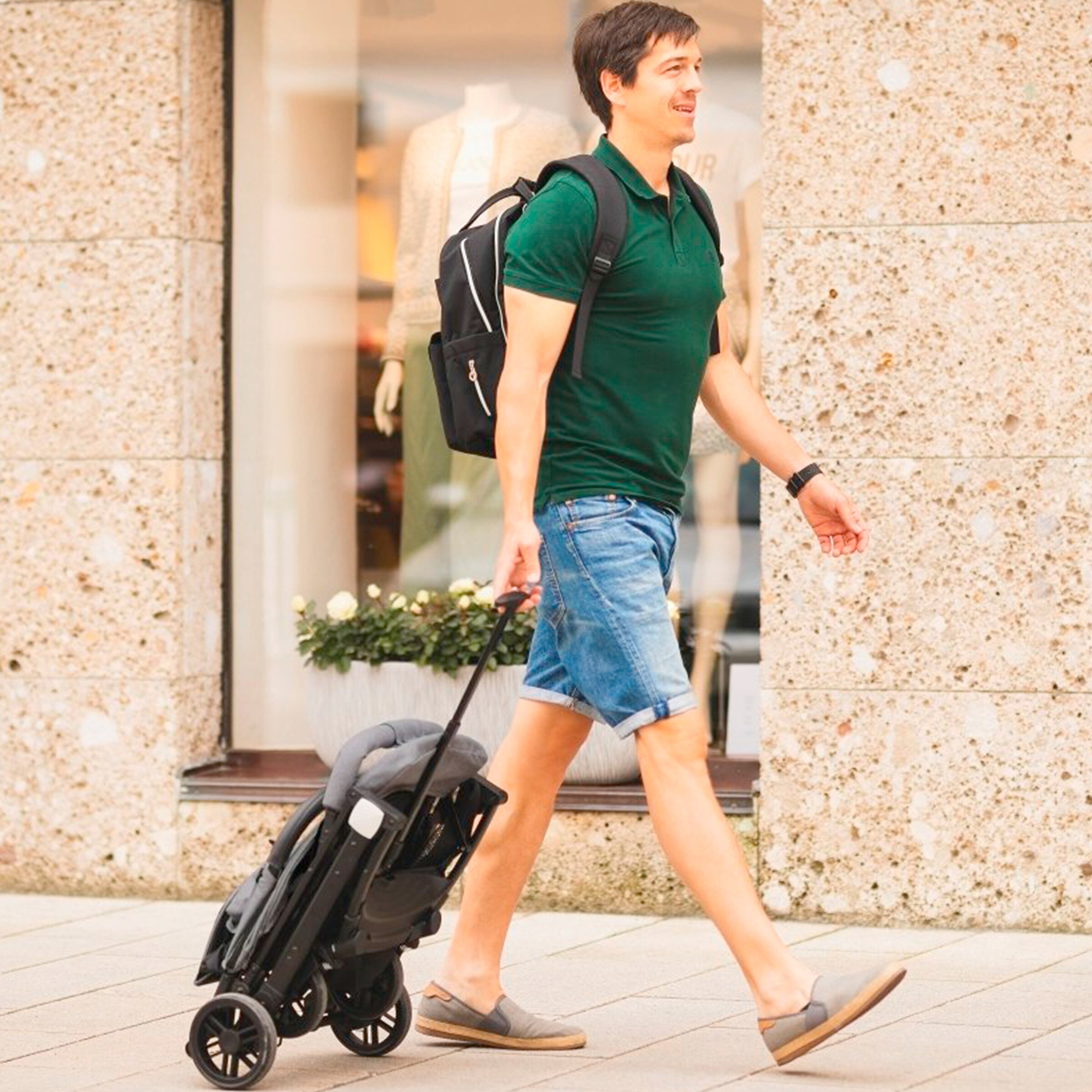 babycab Buggy Mailand grau
