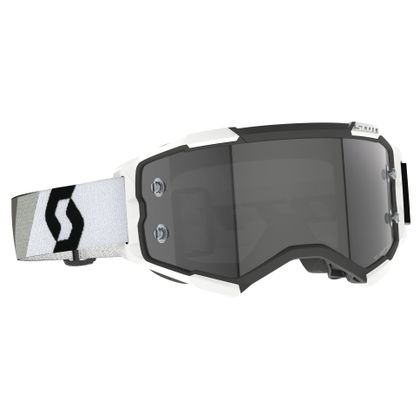 Masque cross Scott Fury LS - premium black/white light sensitive grey works 2024 - Noir / Blanc