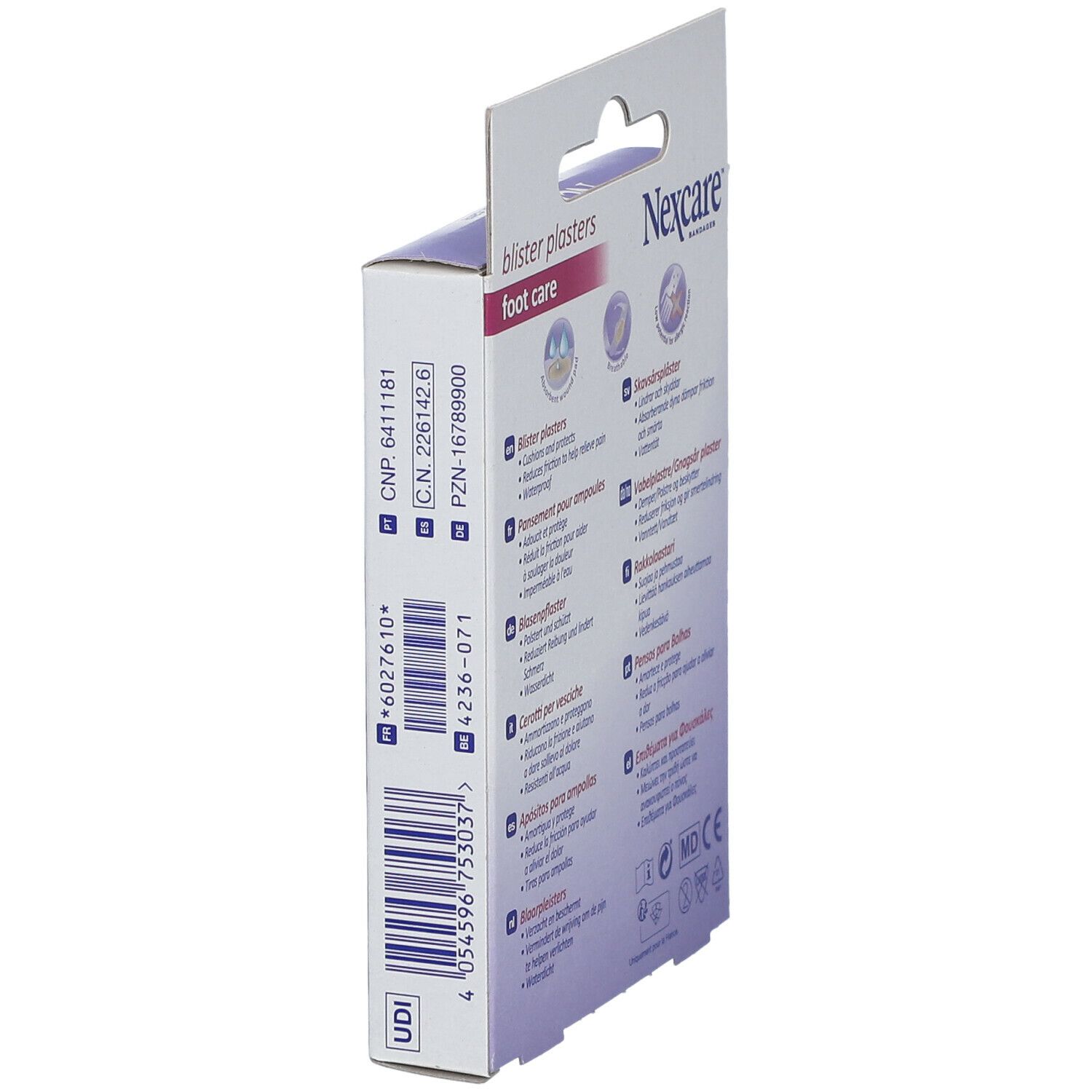 Nexcare™ blister plasters foot care