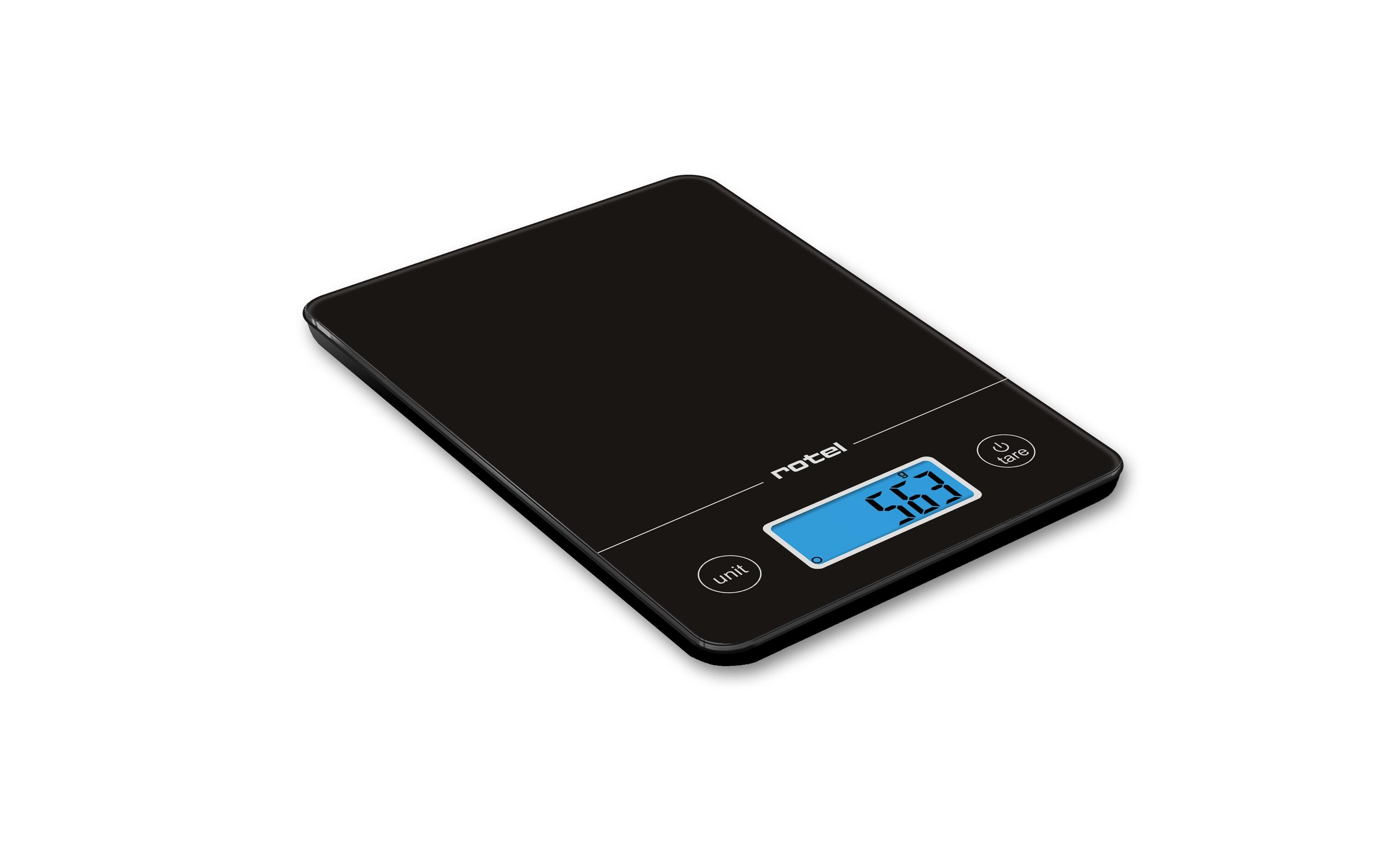 Küchenwaage KitchenScale 4901CH SchwarzHandliche Küchenwaage
