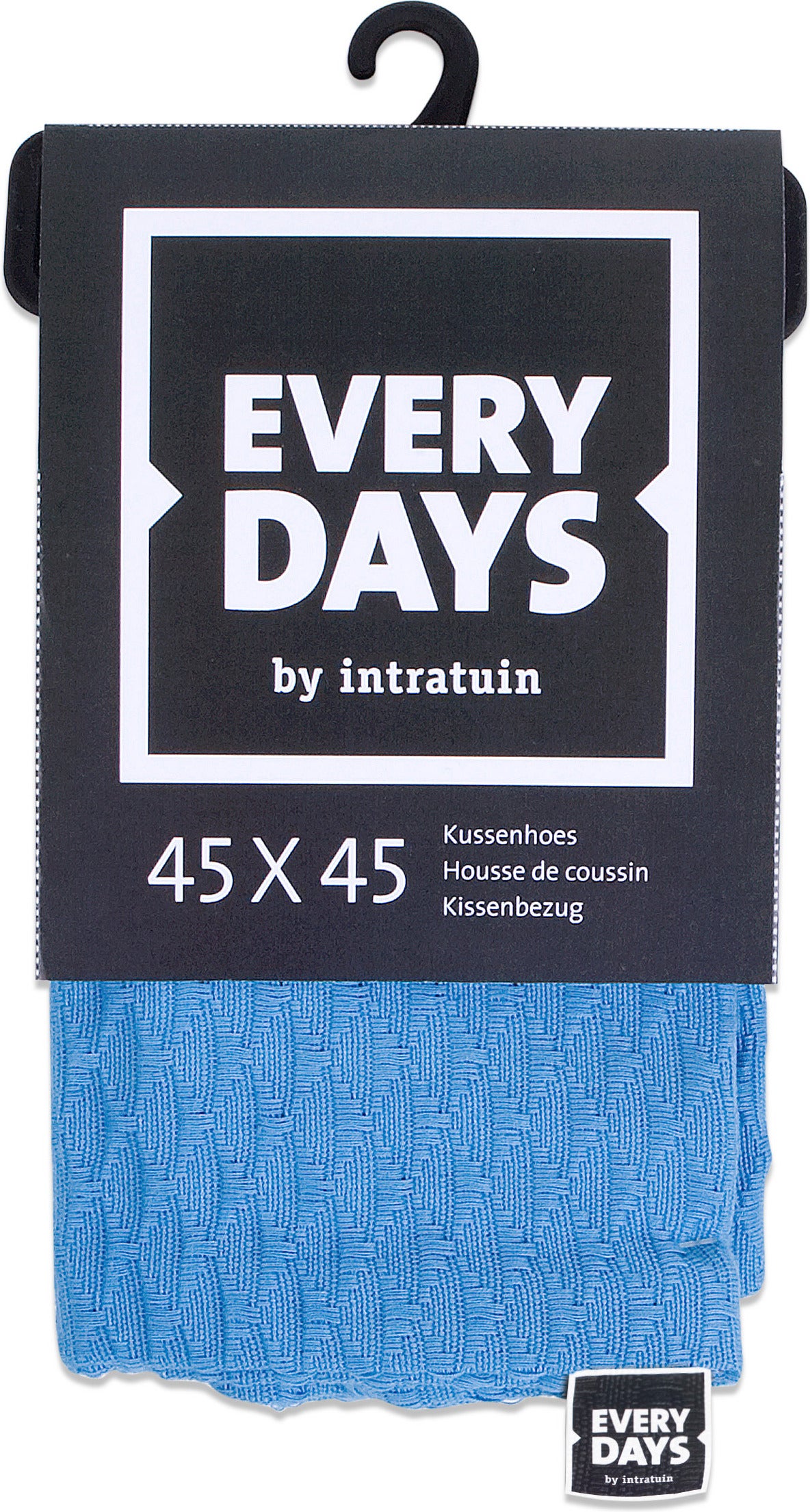 Everydays kussenhoes Dessin blauw 45 x 45 cm
