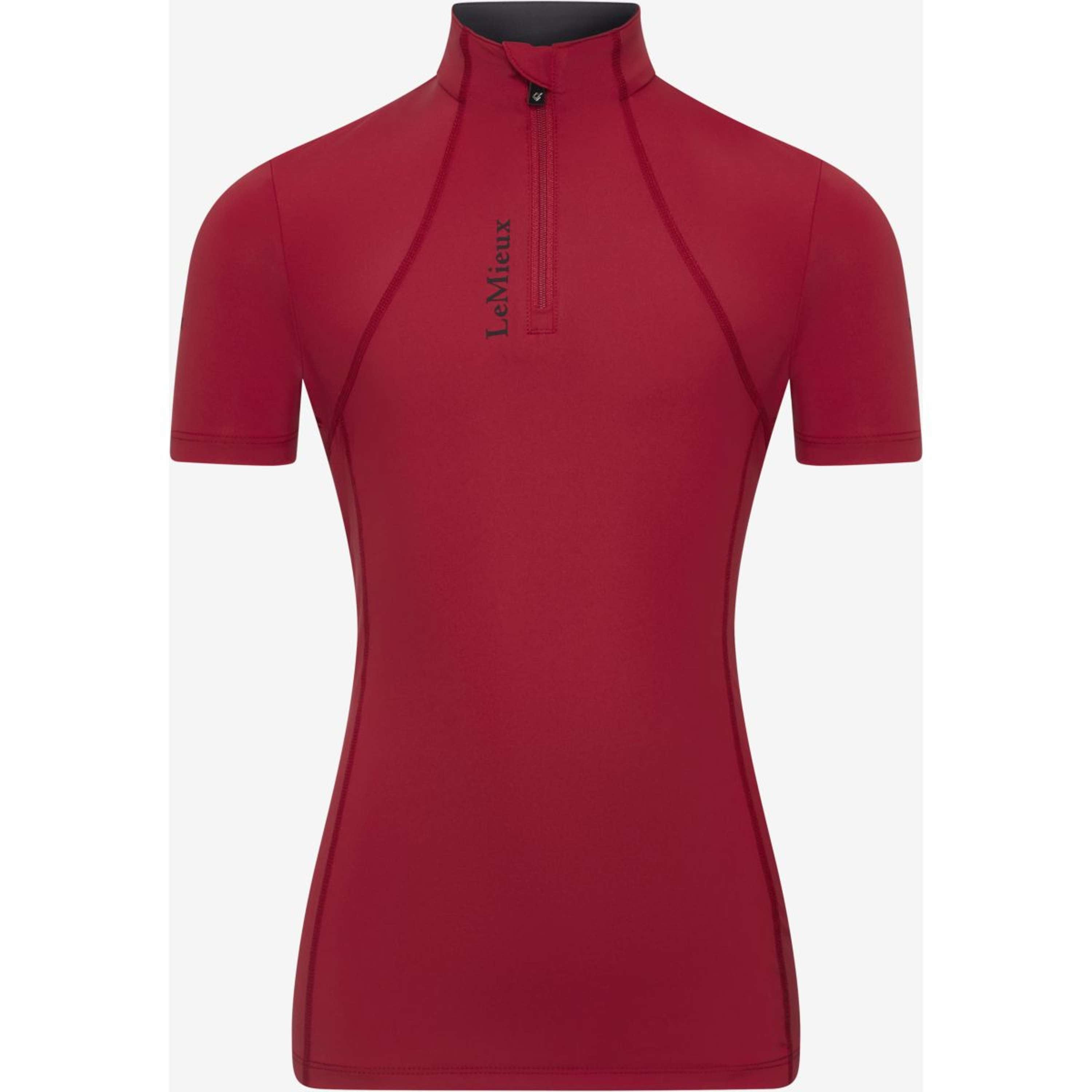 LeMieux Baselayer Young Rider Classique Korte Mouwen Chilli