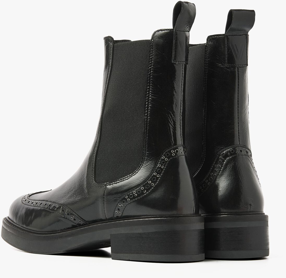 zwarte via vai enkelboots lucia gina