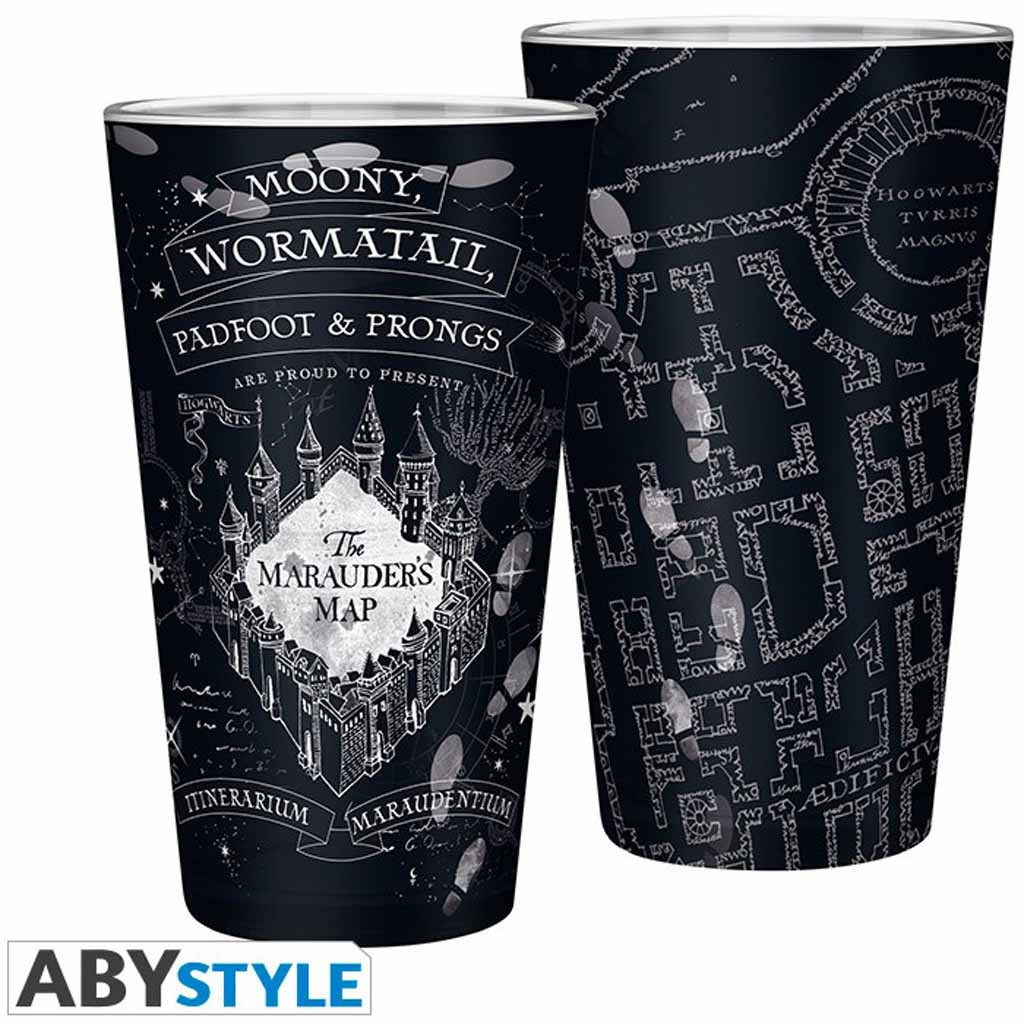 Harry Potter - Verre XXL Carte du Maraudeur