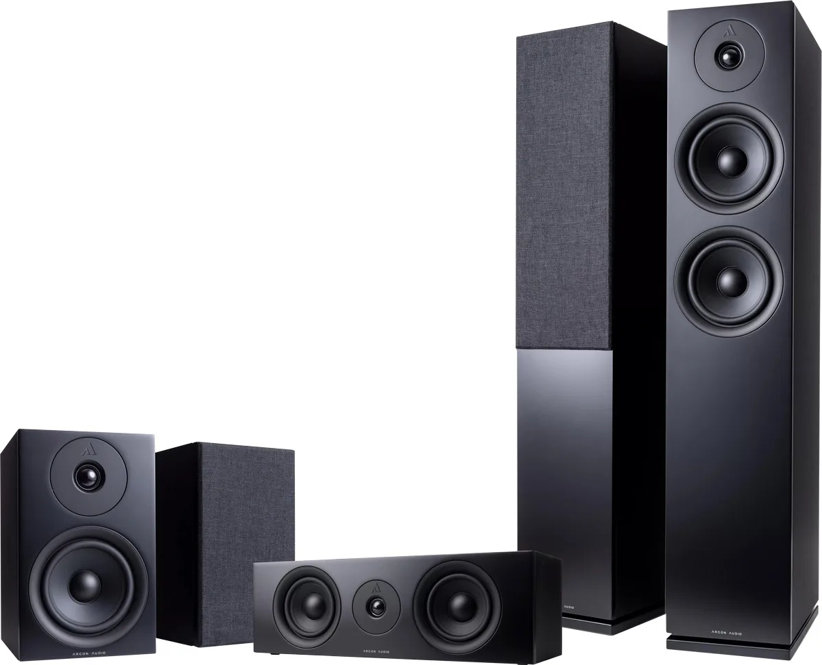 Argon Audio Forus 55 5.0 Noir Packs enceintes grand spectacle