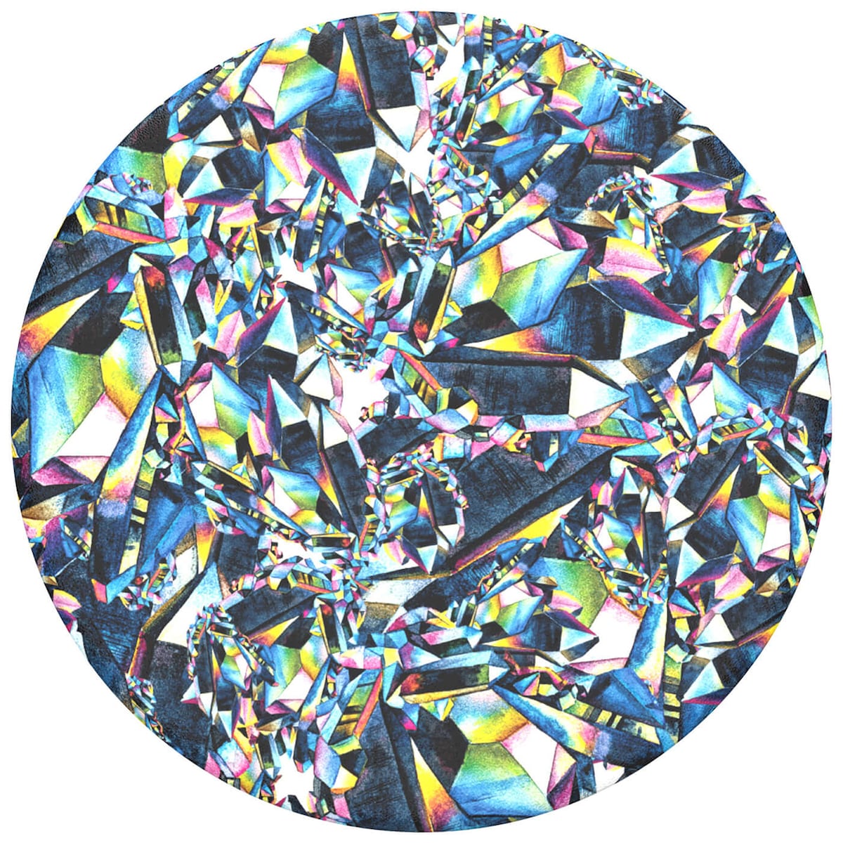 PopSockets PopTop utskiftbar topp til mobilgrep (Facet Gloss)