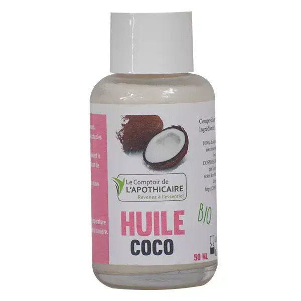 Le Comptoir de l'Apothicaire Óleo Vegetal de Coco Bio 50ml