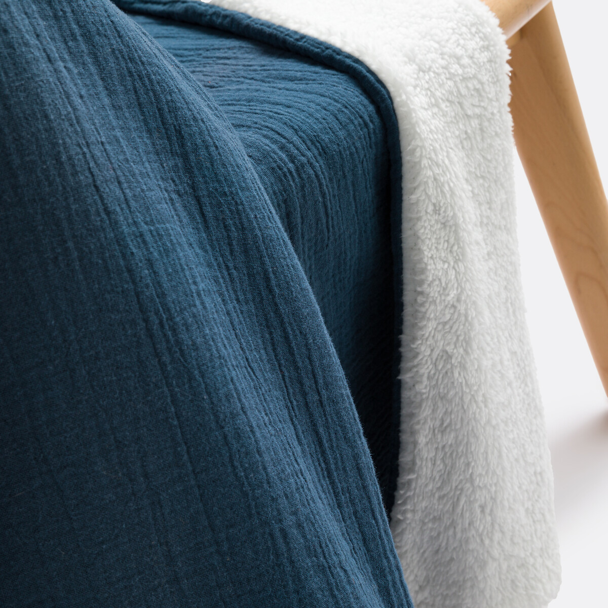LA REDOUTE INTERIORS<br>Xadrez em tetra e sherpa, Kumla