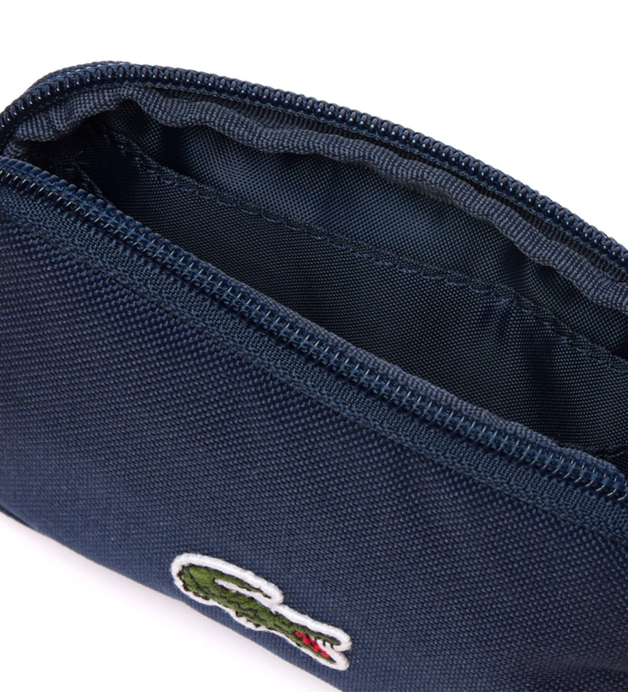 Carteira Lacoste Neocroc Azul Marinho
