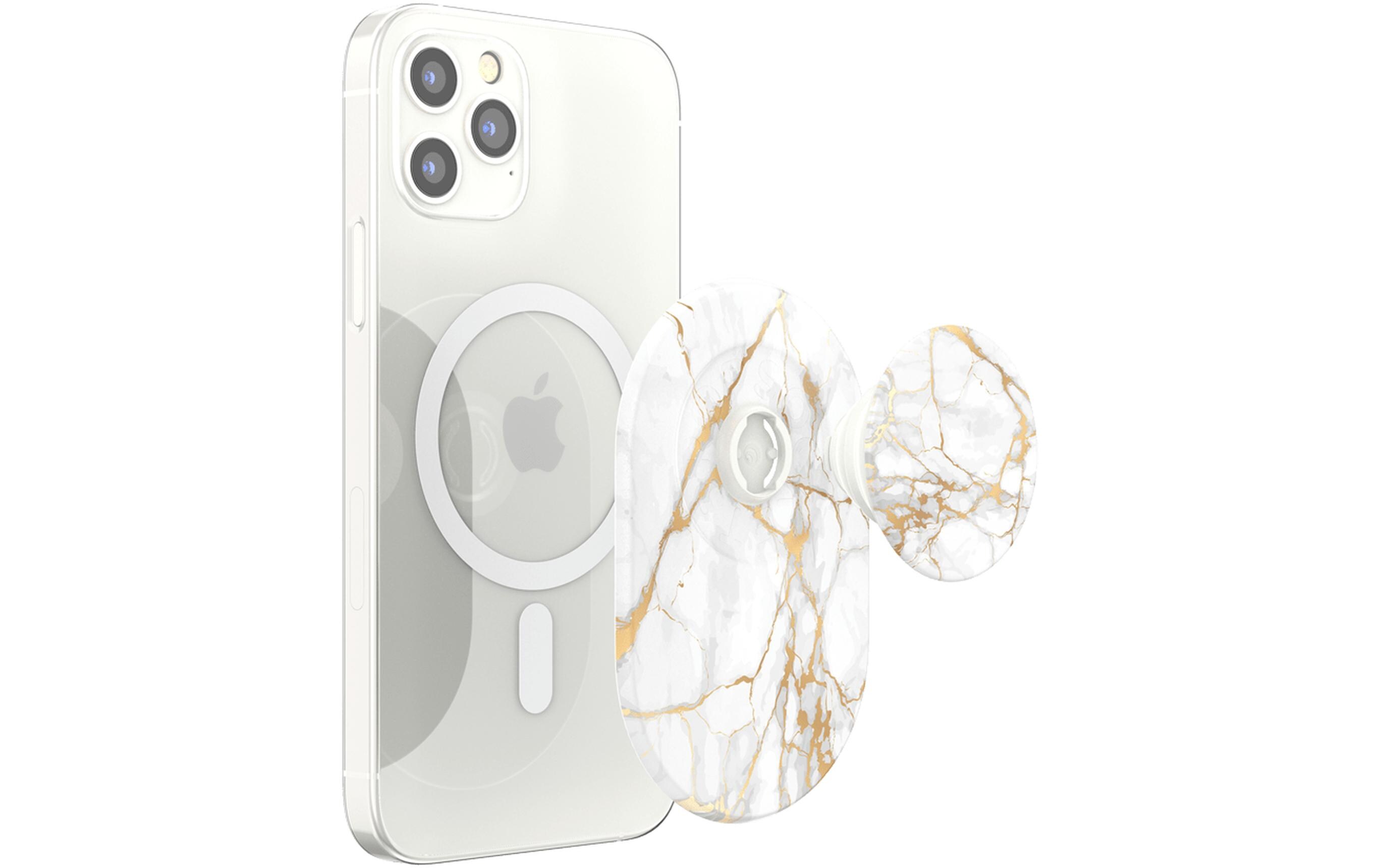 Halterung MagSafe Gold Lutz MarbleHandgriff für mobile Geräte mit Magsafe-Kompatibilität