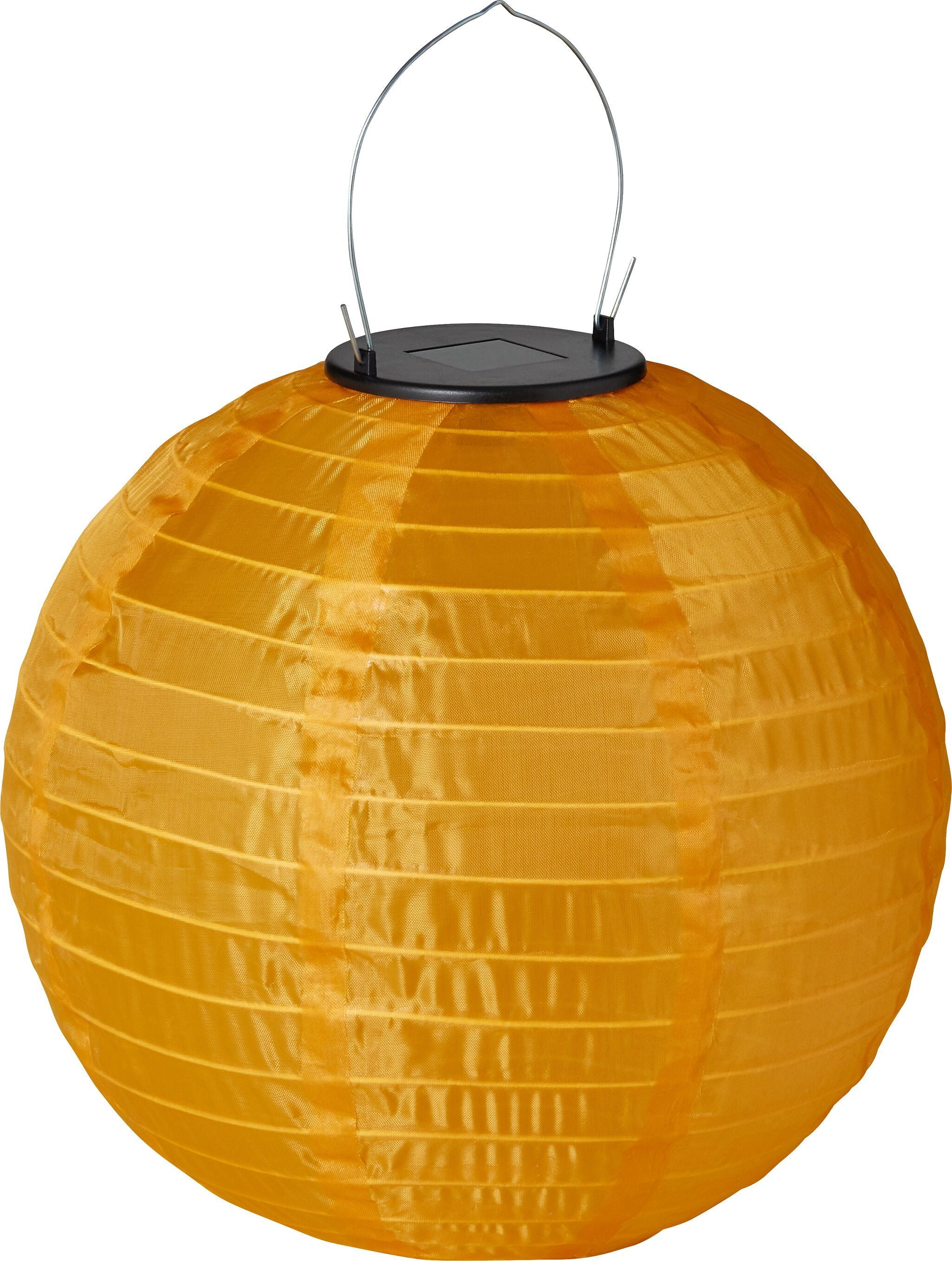 LILLY Solar Lampion - Orange / D: 25.0 cm