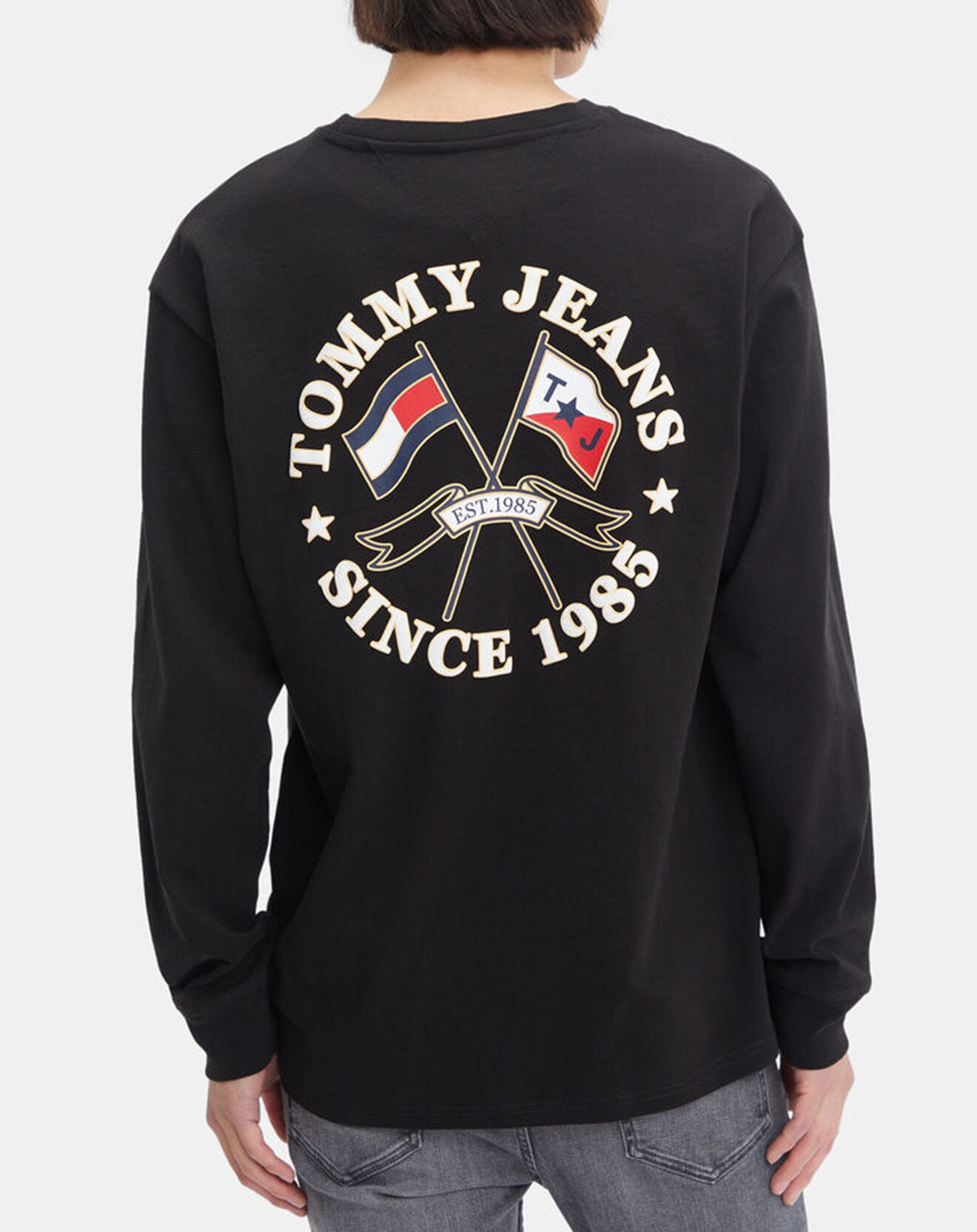 Tommy Jeans T-Shirt Modern Prep logo noir