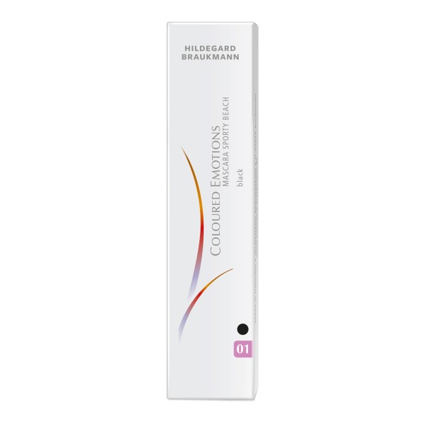 Hildegard Braukmann Coloured Emotions Mascara Sporty Beach Black Nr. 01 10ml